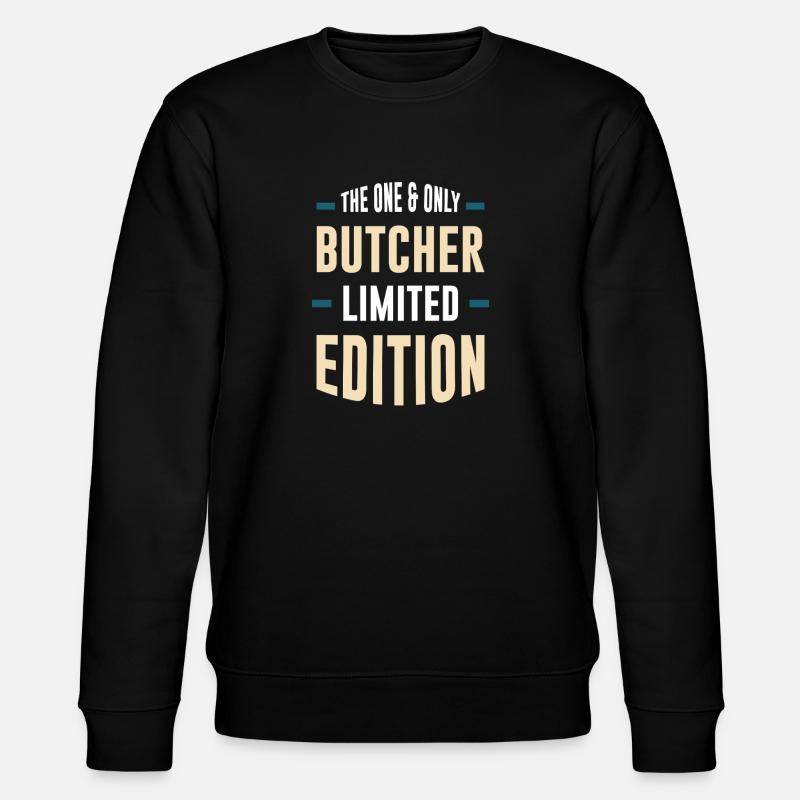 L’édition limitée The Only Butcher - Sweat bio CHANGER Stanley/Stella Unisexe - noir