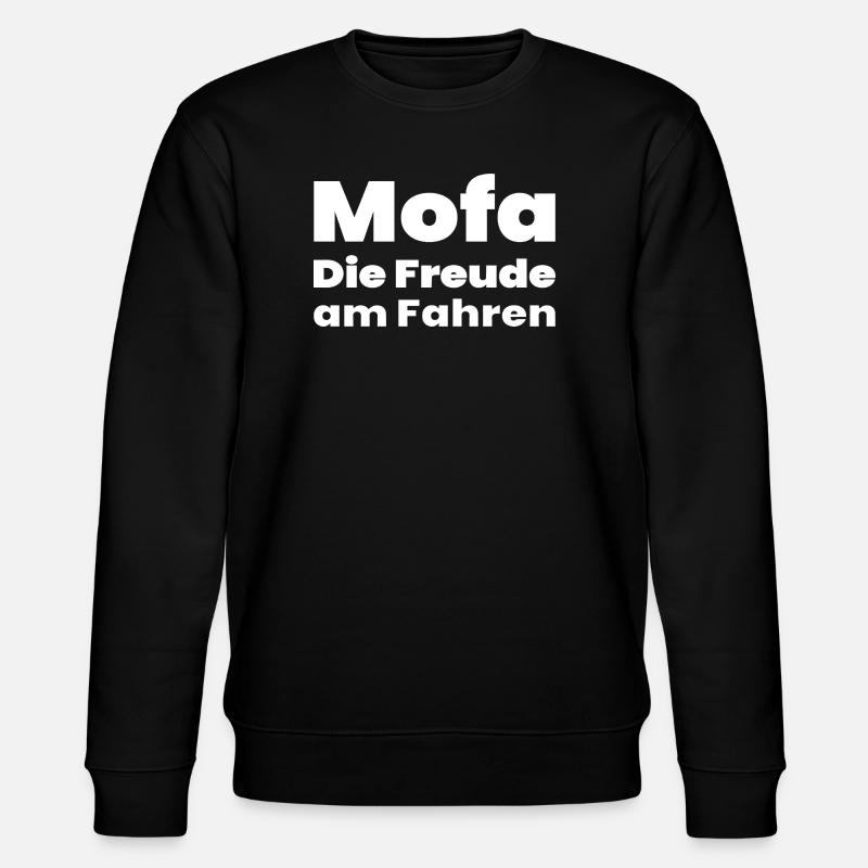 Mobylette - Sweat bio CHANGER Stanley/Stella Unisexe - noir