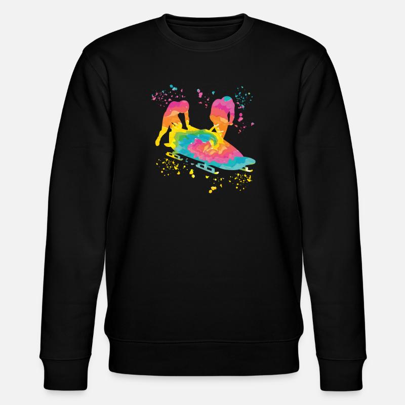 Bob Team Anschieber Bob - Stanley/Stella Unisex Bio-Sweatshirt CHANGER  - Schwarz