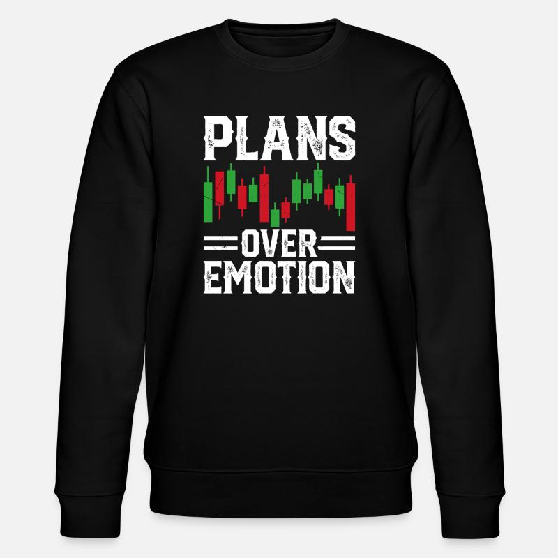 Graphique boursier Trading Crypto Marché boursier - Sweat bio CHANGER Stanley/Stella Unisexe - noir
