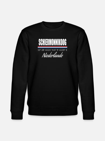 Schiermonnikoog - Sweat bio CHANGER Stanley/Stella Unisexe - noir