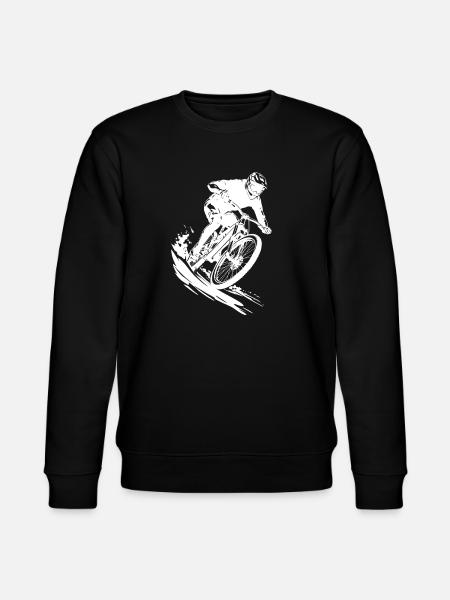 VTT Biker Art Cyclisme - Sweat bio CHANGER Stanley/Stella Unisexe - noir