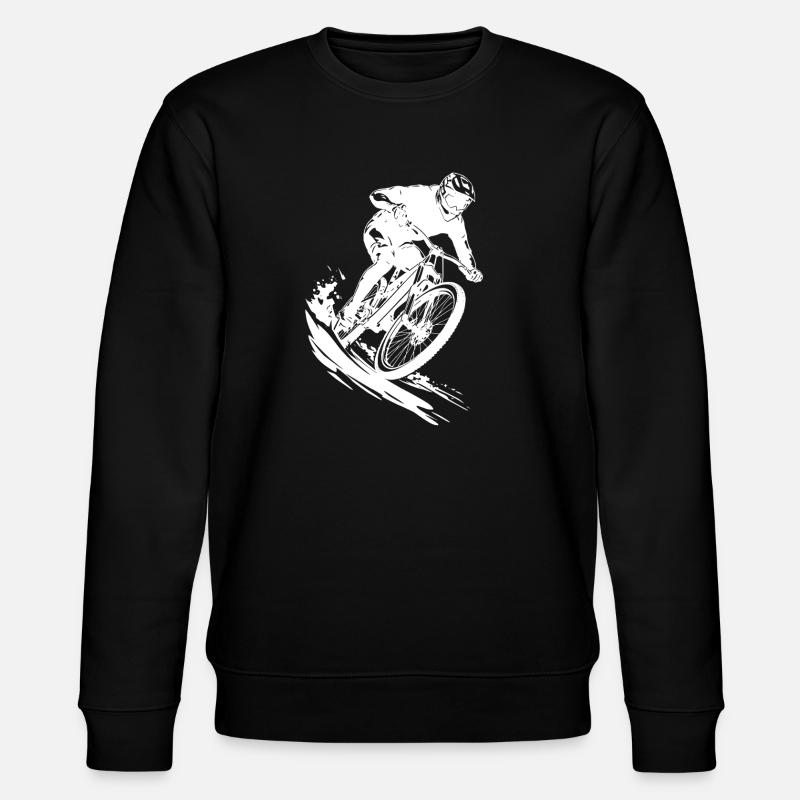 VTT Biker Art Cyclisme - Sweat bio CHANGER Stanley/Stella Unisexe - noir
