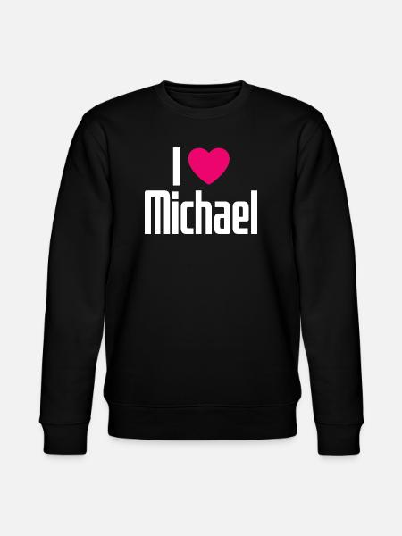 J’aime Michael Pink Heart J’aime Michael - Sweat bio CHANGER Stanley/Stella Unisexe - noir