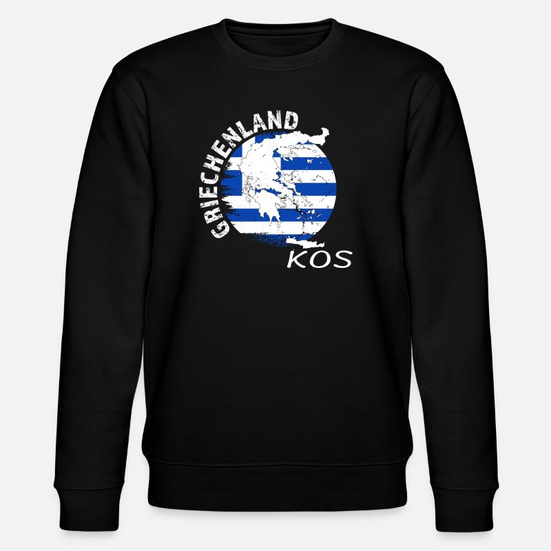 Kos - Stanley/Stella Unisex Bio-Sweatshirt CHANGER  - Schwarz