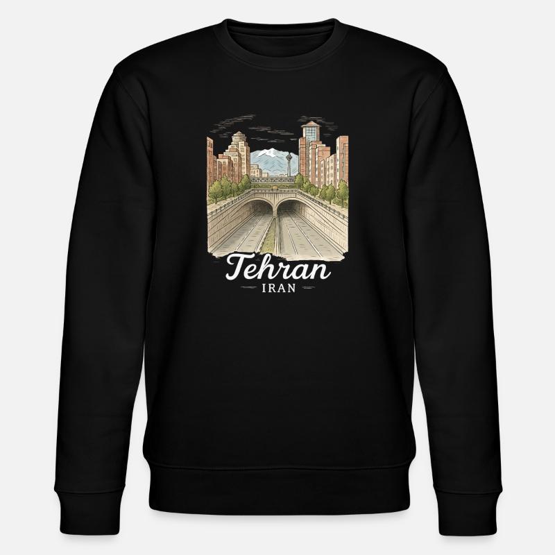 Téhéran, Iran - Sweat bio CHANGER Stanley/Stella Unisexe - noir
