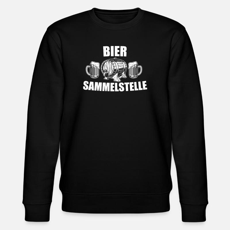 Biersammelstelle - Stanley/Stella Unisex Bio-Sweatshirt CHANGER  - Schwarz