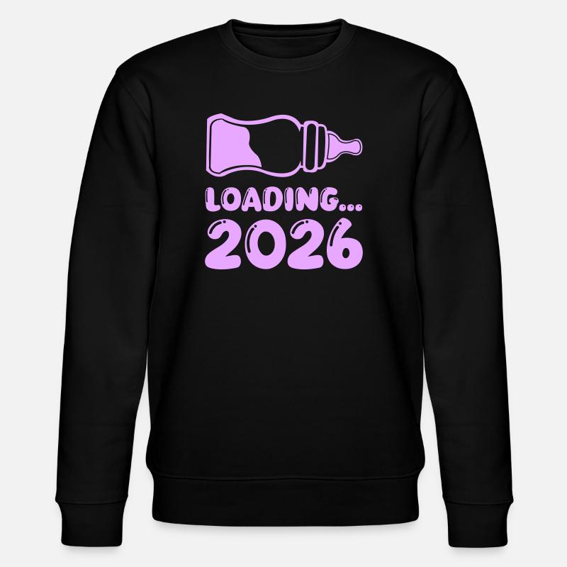 Loading 2026 Babyflasche - Stanley/Stella Unisex Bio-Sweatshirt CHANGER  - Schwarz