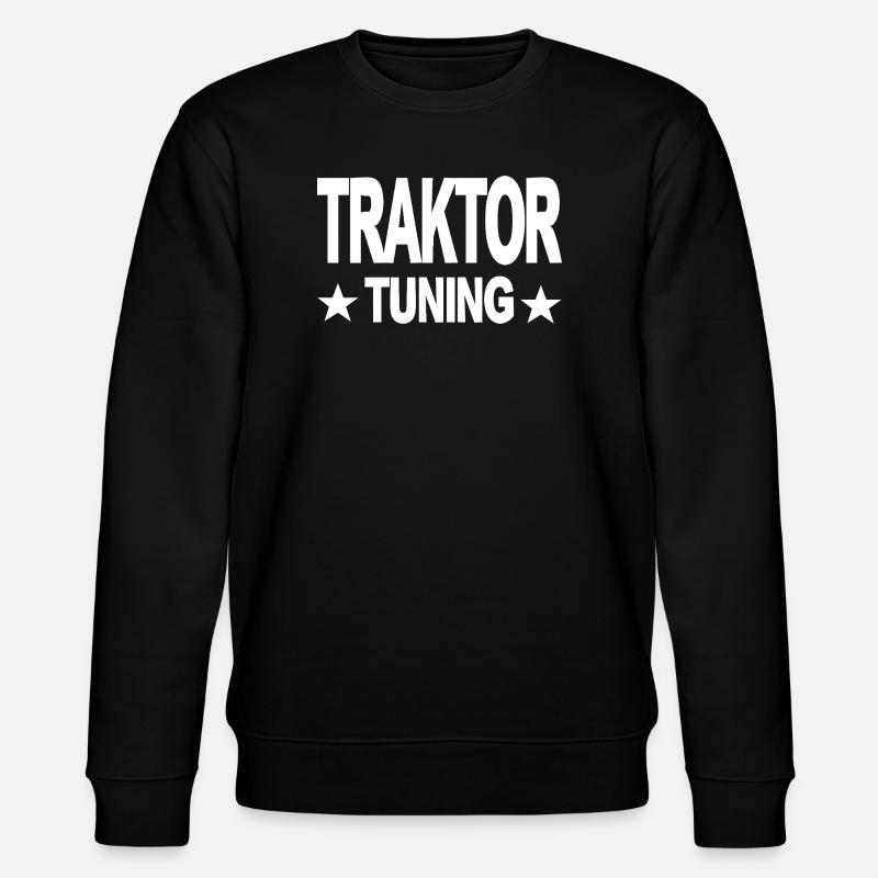 Traktor - Stanley/Stella Unisex Bio-Sweatshirt CHANGER  - Schwarz