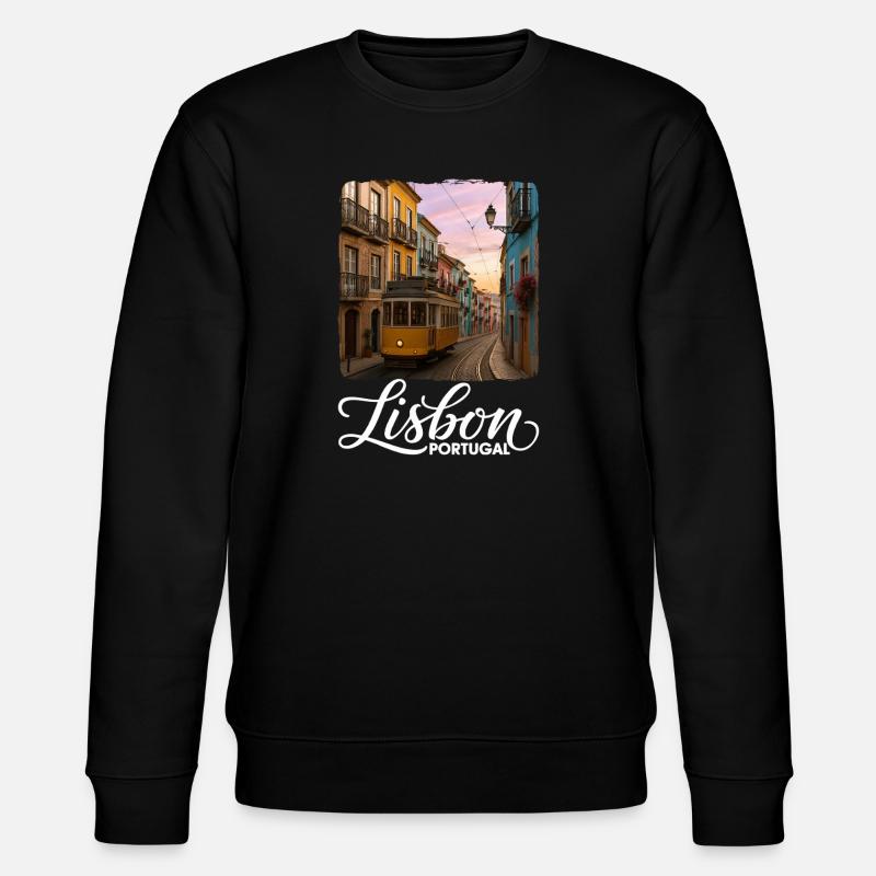 Lisbonne - Sweat bio CHANGER Stanley/Stella Unisexe - noir