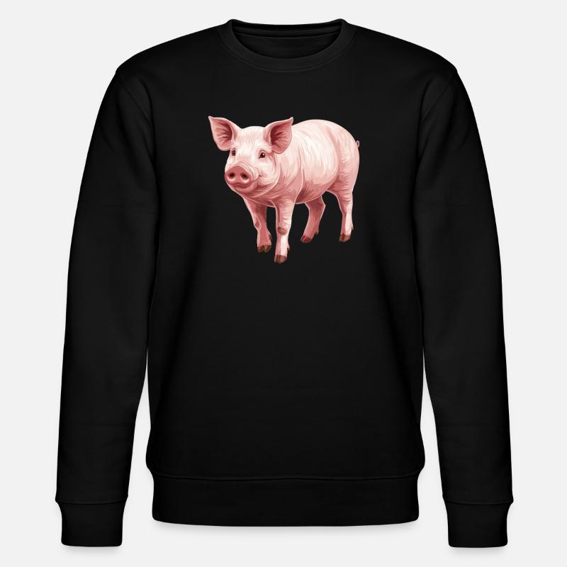 Cochon Cochon - Sweat bio CHANGER Stanley/Stella Unisexe - noir
