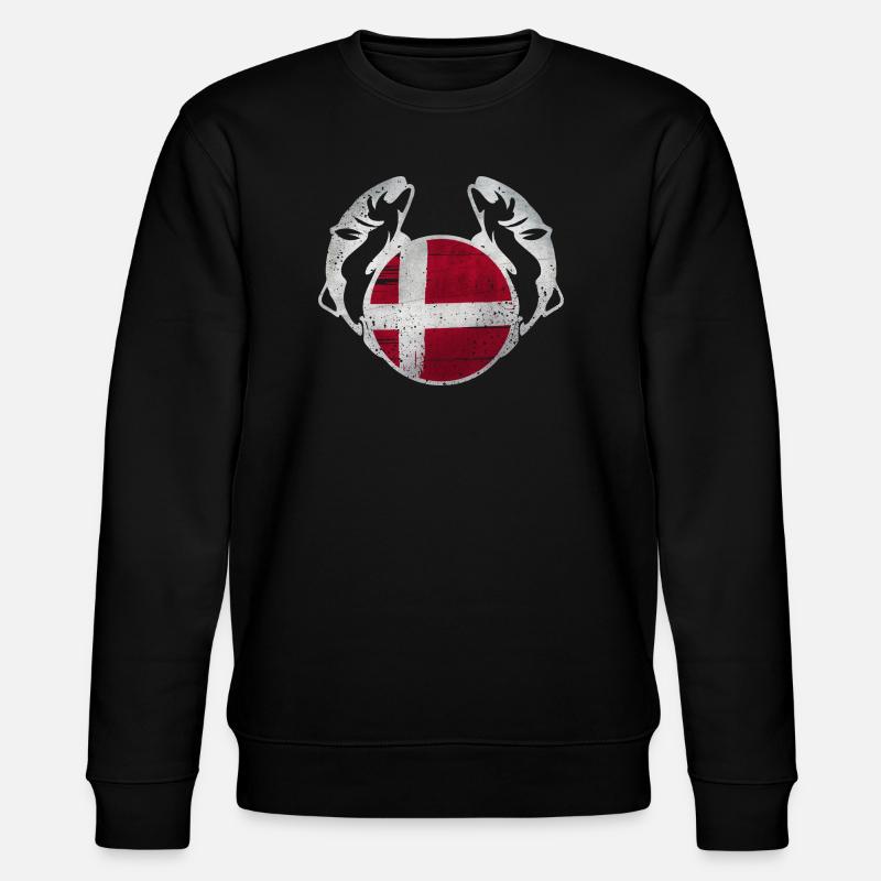 Danemark Pêche - Sweat bio CHANGER Stanley/Stella Unisexe - noir