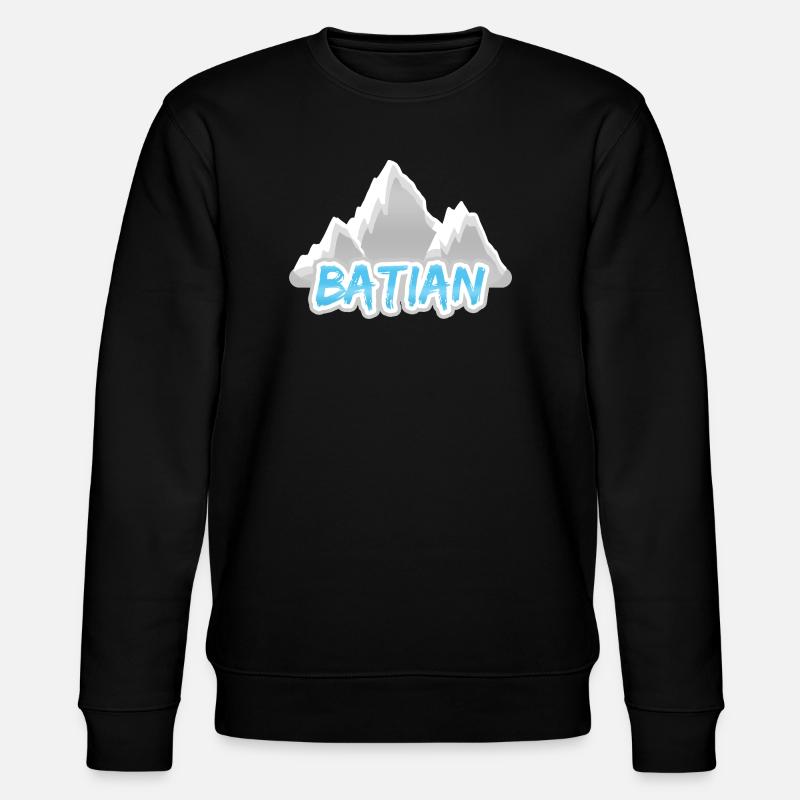Batian - Stanley/Stella CHANGER Unisex Organic Sweatshirt - black