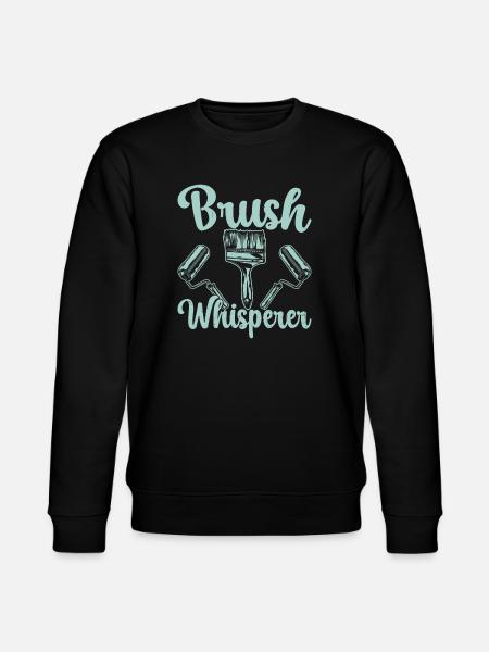 House Painter Dad Unique Gifts - Stanley/Stella CHANGER Unisex Organic Sweatshirt - black