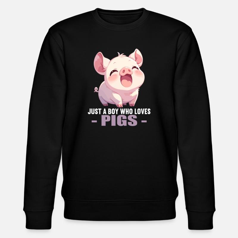 Cochon Cochon - Sweat bio CHANGER Stanley/Stella Unisexe - noir