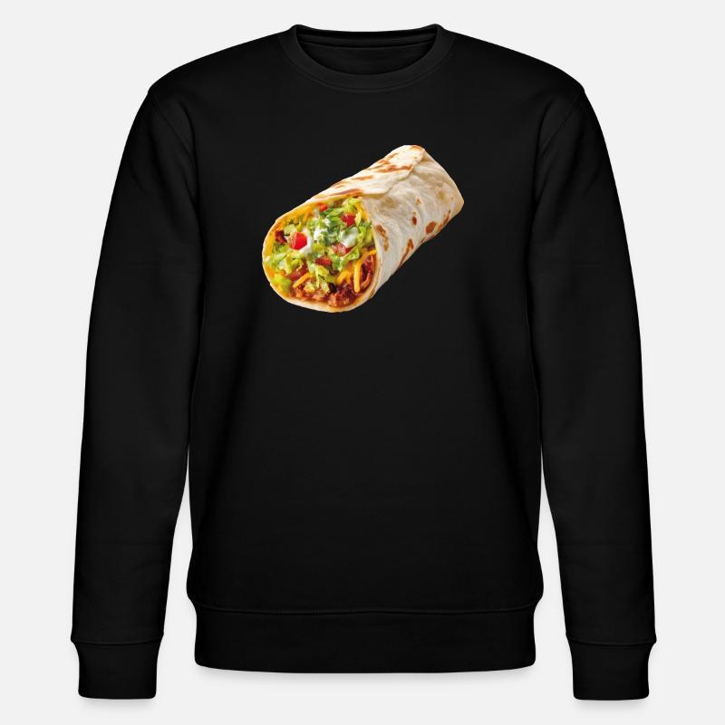 Burrito - Stanley/Stella Unisex Bio-Sweatshirt CHANGER  - Schwarz