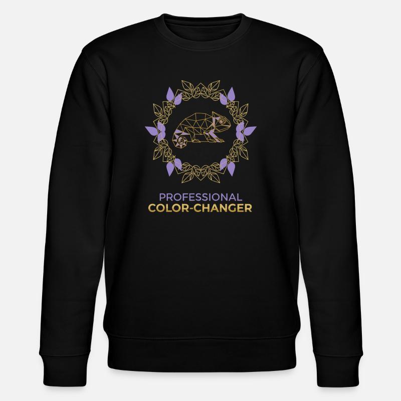 Color Changing Professional - Stanley/Stella CHANGER Unisex Organic Sweatshirt - black