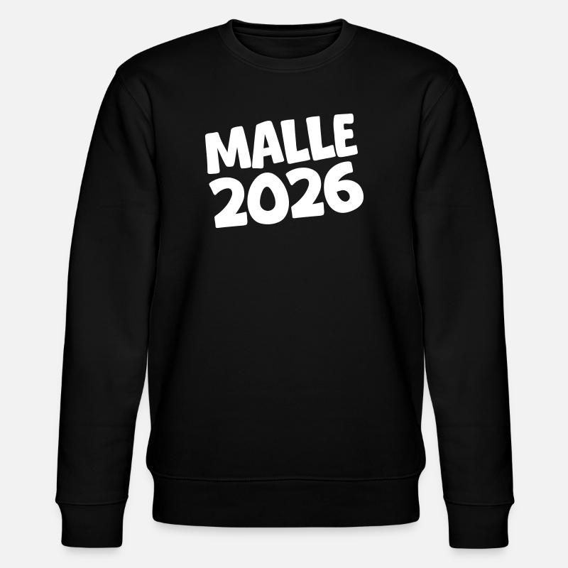 Malle 2026 Majorque - Sweat bio CHANGER Stanley/Stella Unisexe - noir