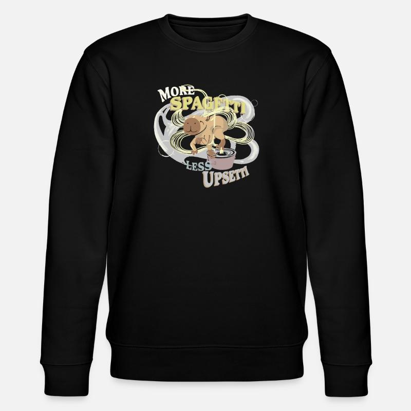 Cap(p)y spaghetti sans upsetti - Sweat bio CHANGER Stanley/Stella Unisexe - noir