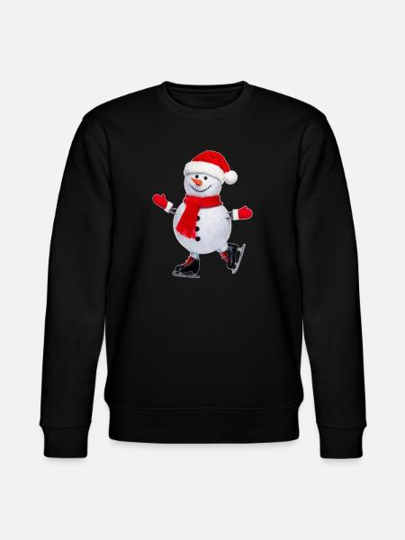 Schneeman - Stanley/Stella Unisex Bio-Sweatshirt CHANGER - Schwarz
