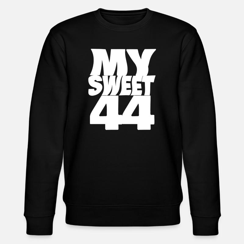 Sweet 44 - Stanley/Stella Unisex Bio-Sweatshirt CHANGER  - Schwarz