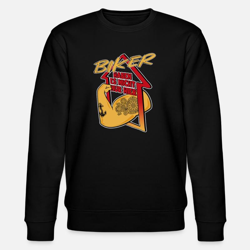 bizebs - Stanley/Stella Unisex Bio-Sweatshirt CHANGER  - Schwarz