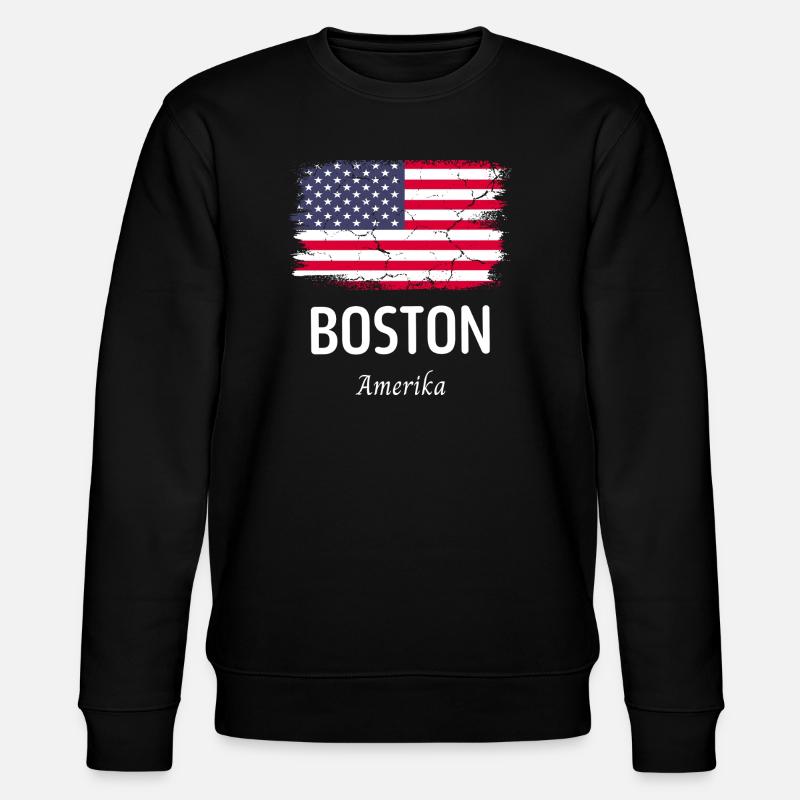 Boston - Sweat bio CHANGER Stanley/Stella Unisexe - noir