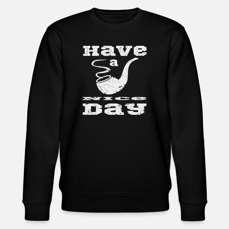 Sifflement avec texte - Sweat bio CHANGER Stanley/Stella Unisexe - noir