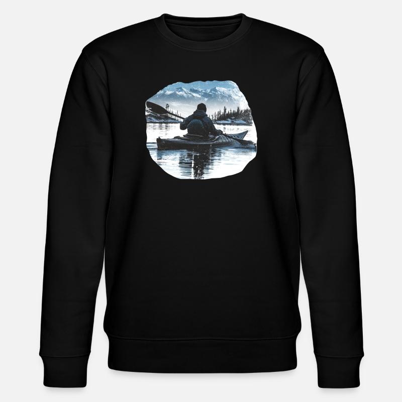 Kayak - Sweat bio CHANGER Stanley/Stella Unisexe - noir