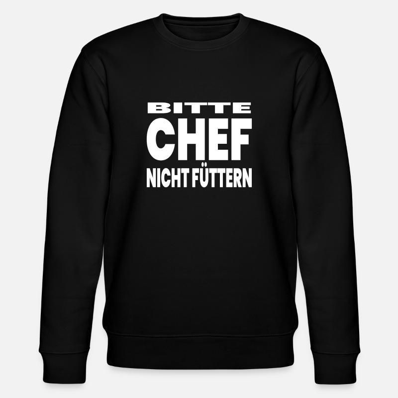Chef - Stanley/Stella Unisex Bio-Sweatshirt CHANGER  - Schwarz