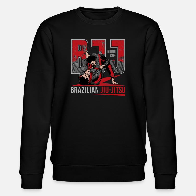 Brasilianische Jiu-Jitsu-Kampfkünste - Stanley/Stella Unisex Bio-Sweatshirt CHANGER  - Schwarz