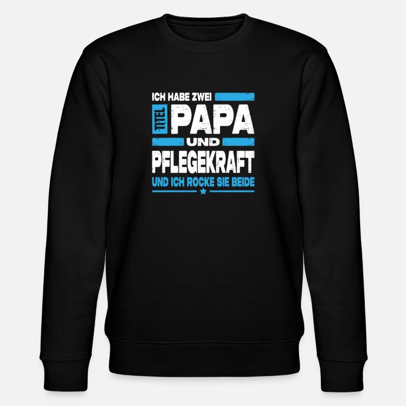 Papa et aidant - Sweat bio CHANGER Stanley/Stella Unisexe - noir