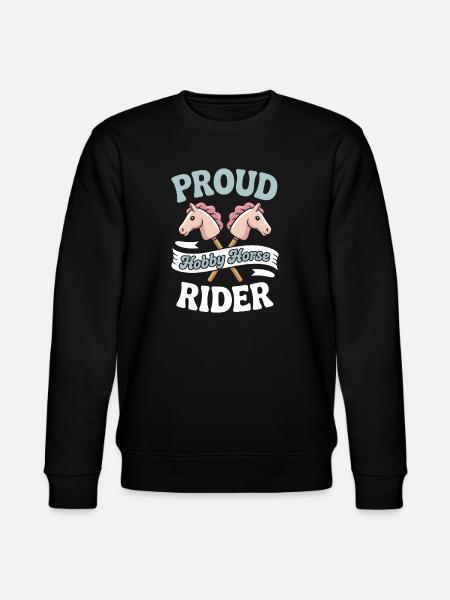 Hobby Horsing - Stanley/Stella Unisex Bio-Sweatshirt CHANGER - Schwarz
