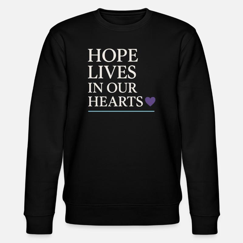 Suicide Loss Remembrance Walk Suicide - Stanley/Stella Unisex Bio-Sweatshirt CHANGER  - Schwarz
