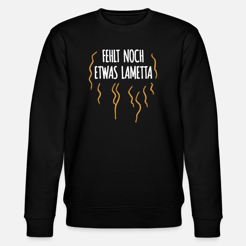 Still missing some tinsel - Stanley/Stella CHANGER Unisex Organic Sweatshirt - black