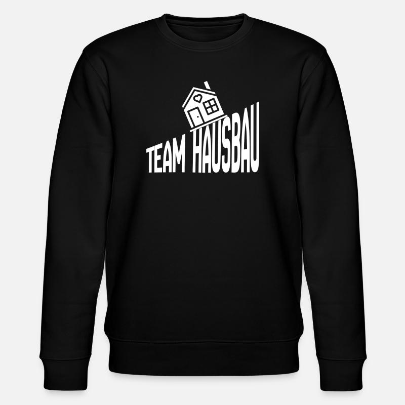 Construction de maisons d’équipe - Sweat bio CHANGER Stanley/Stella Unisexe - noir