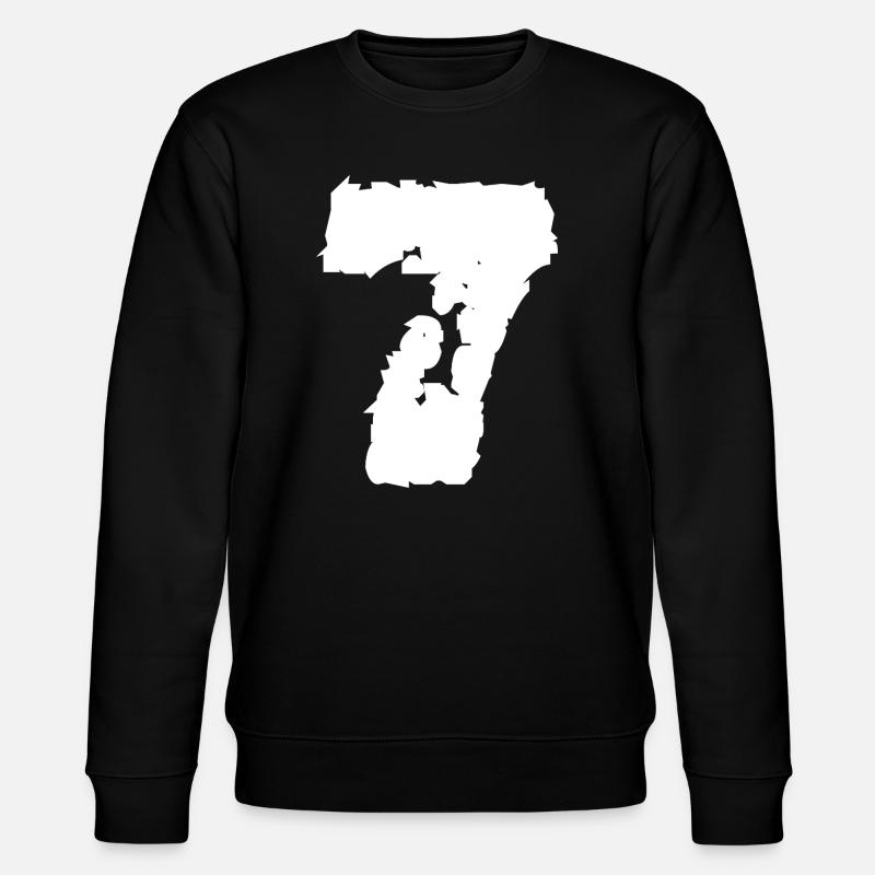 7 Numéro Sept - Sweat bio CHANGER Stanley/Stella Unisexe - noir