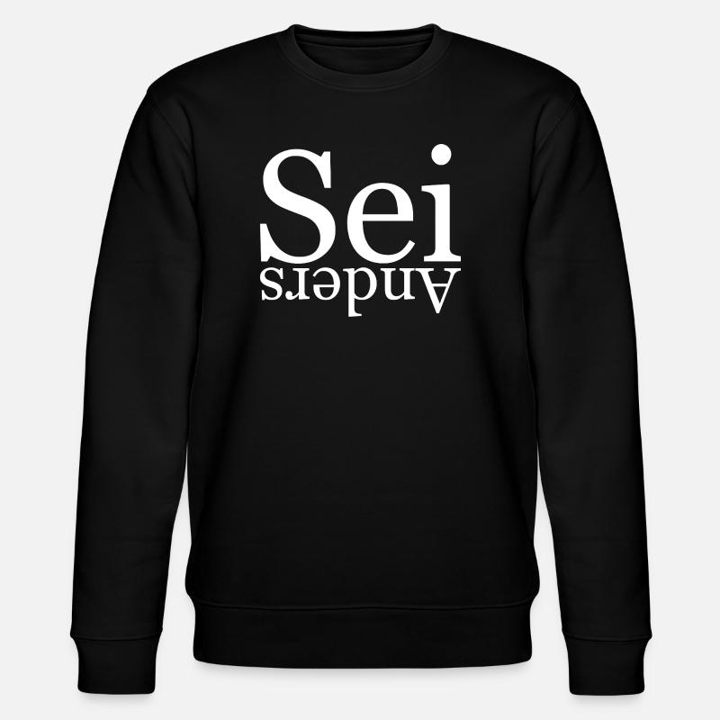 Être différent - Sweat bio CHANGER Stanley/Stella Unisexe - noir