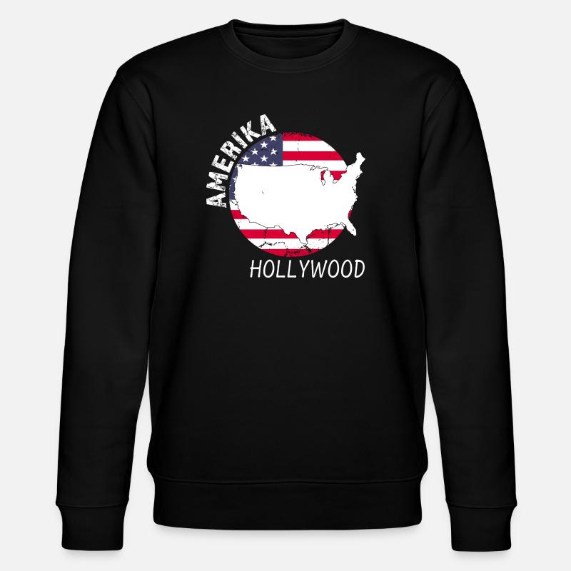 Hollywood - Stanley/Stella Unisex Bio-Sweatshirt CHANGER  - Schwarz
