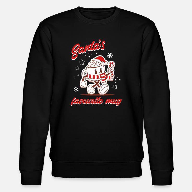 Favorite Santa's Mug - Stanley/Stella CHANGER Unisex Organic Sweatshirt - black