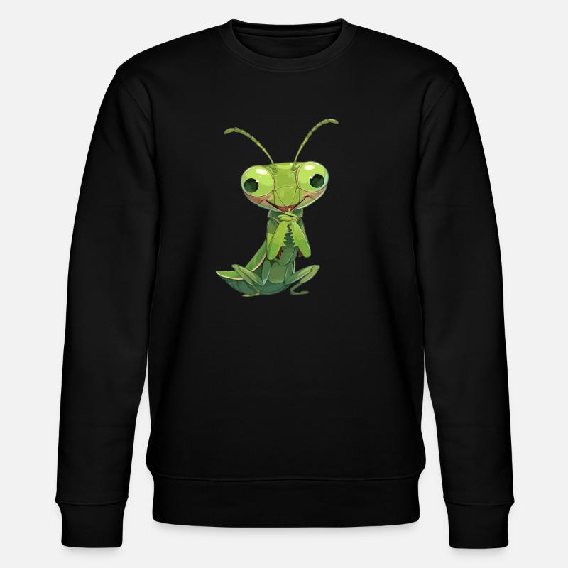 Gottesanbeterinnen Gottesanbeterin - Stanley/Stella Unisex Bio-Sweatshirt CHANGER  - Schwarz