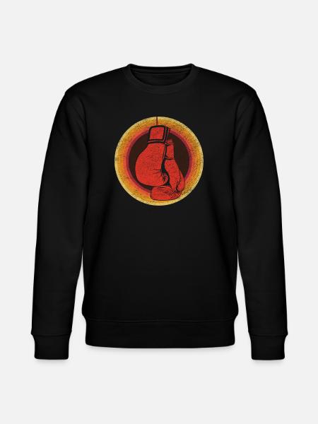 Boxing Momentum Artwork - Stanley/Stella Unisex Bio-Sweatshirt CHANGER  - Schwarz