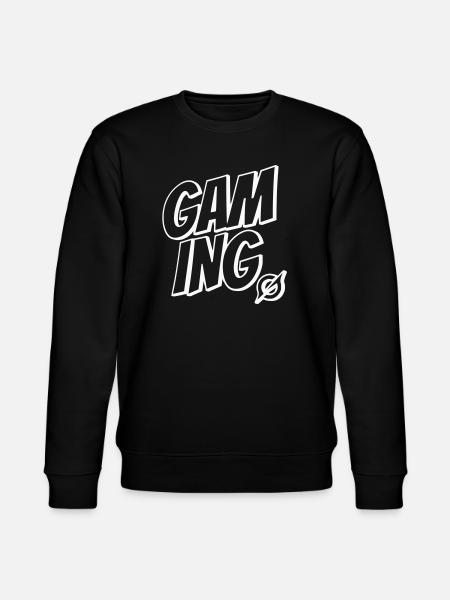 Gaming Lettering - Stanley/Stella CHANGER Unisex Organic Sweatshirt - black