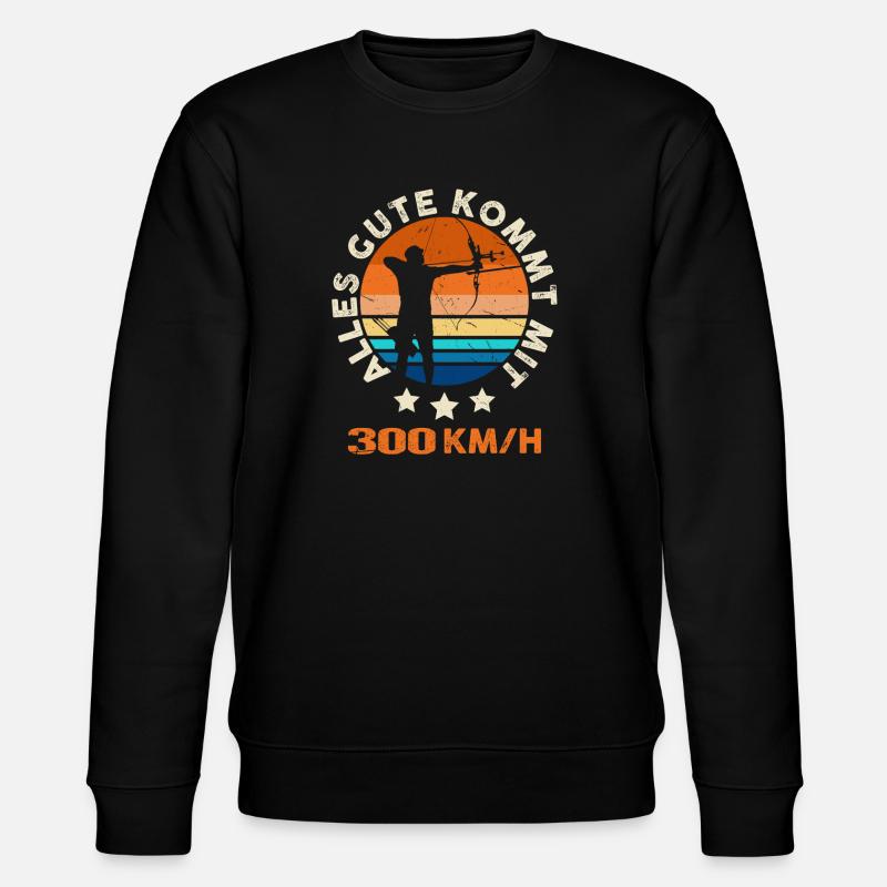 Archery Archery Archery - Stanley/Stella CHANGER Unisex Organic Sweatshirt - black