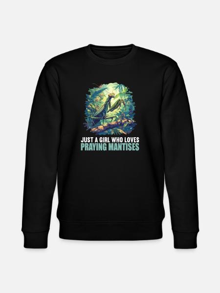 Gottesanbeterinnen Gottesanbeterin - Stanley/Stella Unisex Bio-Sweatshirt CHANGER - Schwarz