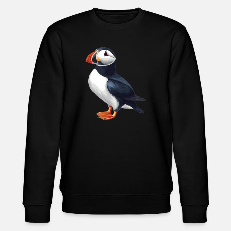 Macareux Papageientaucher - Sweat bio CHANGER Stanley/Stella Unisexe - noir