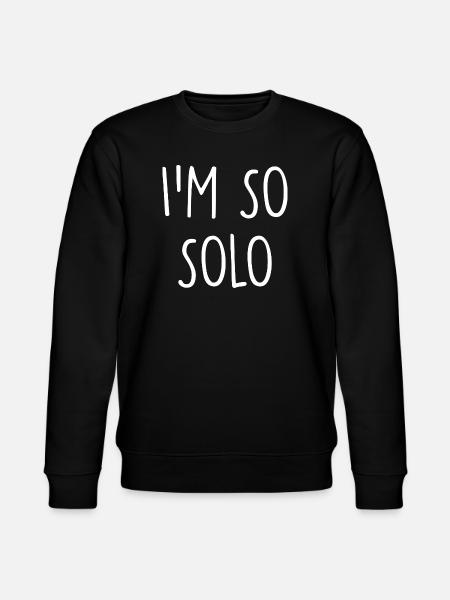 Solo - Stanley/Stella CHANGER Unisex Organic Sweatshirt - black