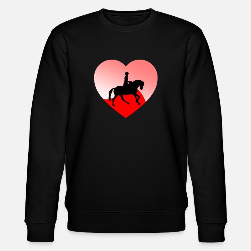 Chevaux - Sweat bio CHANGER Stanley/Stella Unisexe - noir