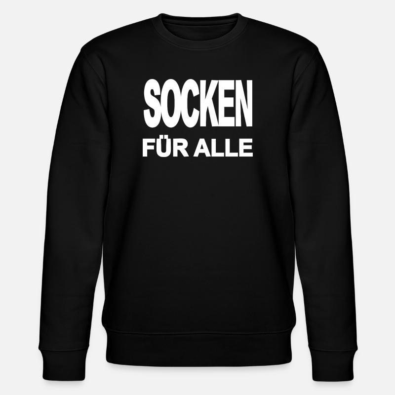 Socken - Stanley/Stella Unisex Bio-Sweatshirt CHANGER  - Schwarz