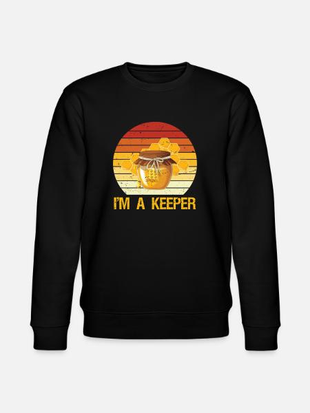 Honey Bee Apiarist Funny Beekeeping - Stanley/Stella CHANGER Unisex Organic Sweatshirt - black